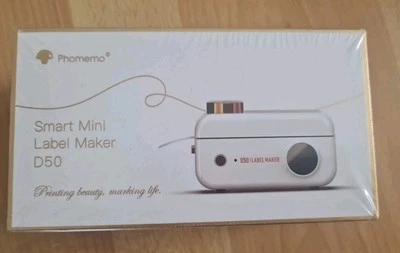 Phomemo D50 Etikettendrucker, Mini Label Maker, Beschriftungsgerät - Bild 1 von 2