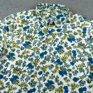 Nike Polo Shirt Mens 2XL All Over Floral Print Short Sleeve Golf Colorful - Picture 1 of 11