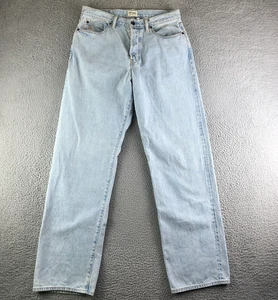 Todd Snyder Relaxed Selvedge Jeans Herren 32x33 (Etikett 32x34) hellblau Knopfleiste - Bild 1 von 22
