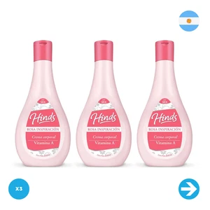 Hinds – Crema Corporal Rosa Beauty 250 Ml X3 Unid - Picture 1 of 1