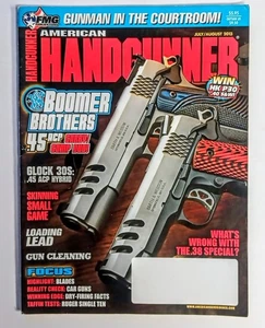 American Handgunner July Aug 2013 Boomer Brothers Glock 30S 45 ACP Magazine - Picture 1 of 3