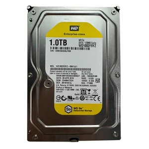 WD SE WD1002F9YZ 1TB 7200RPM 128MB SATA 6.0Gb/s 3.5" Enterprise HDD Hard Drive - Picture 1 of 4