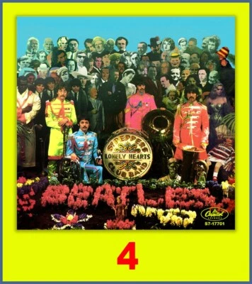 THE BEATLES- SGT. PEPPER FANTASY 45 PICTURE SLEEVE #4 Record Not Included Foto 1 de 2
