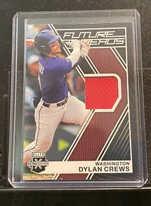 Dylan Crews 2023 Elite Extra Future Threads Jersey - Nationals - Picture 1 of 2