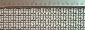 Edelstahl Drahtgewebe mit 1,6mm maschenweite, 0,5mm drahtstärke, maße:50cmx100cm - Picture 1 of 2