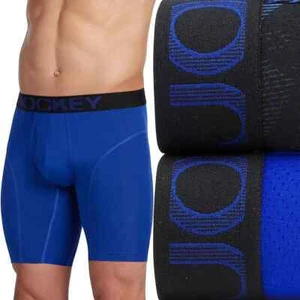 Paquete de 2 calzoncillos boxer atléticos rápidos frescos para hombre/azul - Imagen 1 de 5