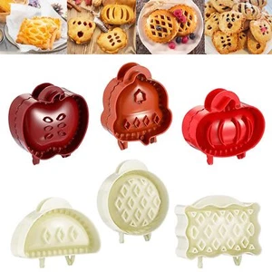 6PCS Hand Pie Molds Dough Presser Mini Pocket Pie Molds - One Press Hand Pie ... - Picture 1 of 7