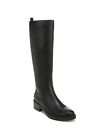 LIFE STRIDE Womens Black Blythe Round Toe Block Heel Zip-Up Boots Shoes 8.5 M
