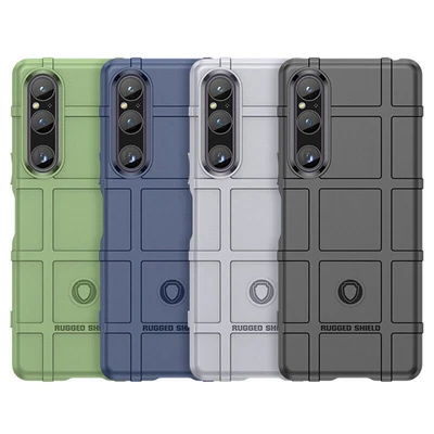  Funda protectora blindada para Sony Xperia 1 V 10 V 1 IV 10 IV 1 iii 1ii 5 ii 10 i Foto 1 de 4
