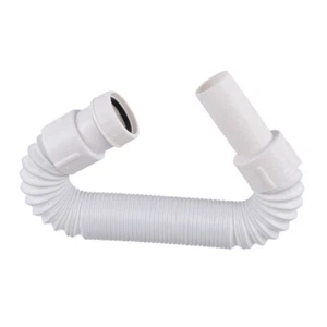 Conector de tubo de desecho flexible ajustable para lavabo/ducha/fregadero de cocina de baño - Imagen 1 de 12