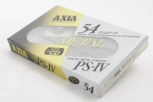 AXIA PS-IV Metal-Position Cassette Tape 54 min - Picture 1 of 8