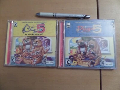 PETZ Dogz 5 & Catz 5 PC CD-ROM Virtual Pet Game - Ubisoft Windows 98ME2000XP* - Image 1 of 3