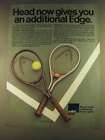 1980 AMF Head graphite Edge and Edge raquettes de tennis raquettes