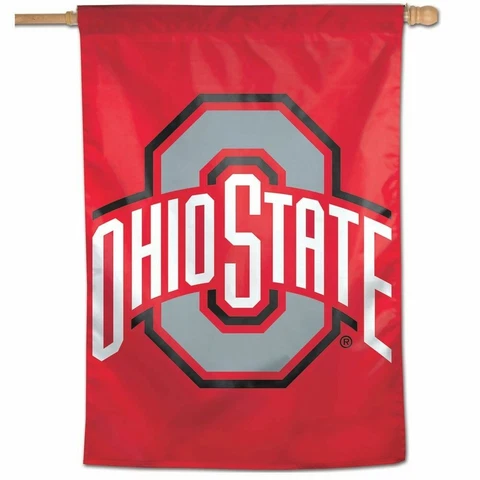 Ohio State Buckeyes  28 X 40" Vertical Flag / Banner Indoor / Outdoor Cover