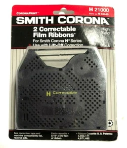 Smith Corona H 21000 Typewriter 2 Pack H Series Correctable Film Ribbons H 63446 - Picture 1 of 5