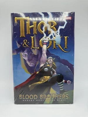 Новый запечатанный графический роман Thor & Loki Blood Brothers в твердом переплете Marvel - Изображение 1 из 2