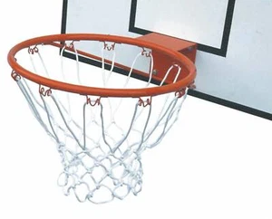 CANESTRO BASKET REGOLAMENTARE SUPER RINFORZATO + ROBUSTA RETINA 6 MM - Foto 1 di 1