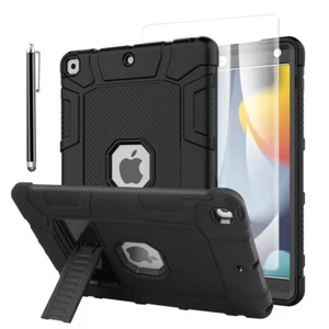 For iPad 9th 8th 7th Generation 10.2 Inch Case Shockproof Heavy Duty Stand Cover - Picture 1 of 12