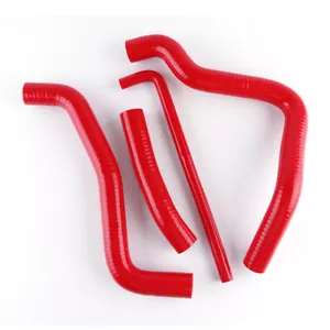 For SUZUKI GSXR 1000 GSXR1000 2007-2008 K7 K8 SILICONE RADIATOR HOSES Red - Foto 1 di 8