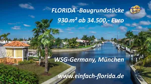 FLORIDA-Baugrundstücke ganz nah am Karibik-Beach - Bild 1 von 14