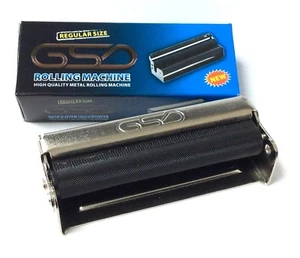 REGULAR SIZE GSD CIGARETTE ROLLING MACHINE HIGH QUALITY METAL 70mm uk seller - Picture 1 of 1