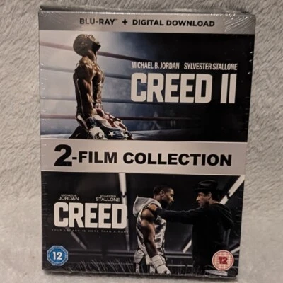 Creed/Creed II 2 Film Collection Box Set Blu-Ray & Digital Download New & Sealed - Image 1 of 2