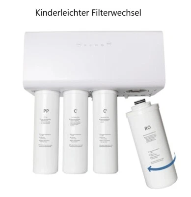 600 GPD Umkehrosmose WasserFilter Schnellwechselkartuschen Osmoseanlage 1,6L/Min - Bild 1 von 4