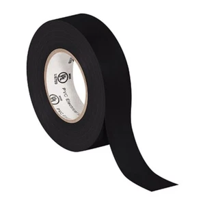 General purpose Electrical Tape 3/4" x 20 yard Black (10 Pack) - Picture 1 of 1