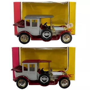 Lot Of 2 Matchbox Models of Yesteryear 1912 Rolls Royce Y-7 Different Color Roof - Picture 1 of 23