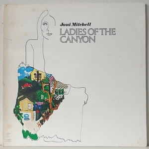 Joni Mitchell - Ladies Of The Canyon - UK 1975 LP Album Vinyl - Reprise K 44085 - Picture 1 of 7