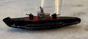 Vintage Tootsietoy Submarine Die-cast Metal Toy - Naval Military Boat - USA - Picture 1 of 12