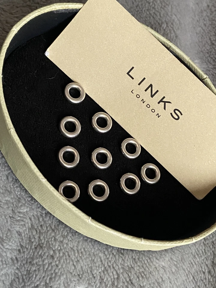 10 Genuine Links of London Sweetie Rings - Image 1 of 1
