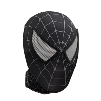 Cool Black Venom Spider-Man Mask Spiderman Halloween Cosplay Costume Props Adult - Image 1 of 4