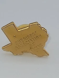 Texas Sheriffs Association Lapel Pin white Enamel VG - Foto 1 di 4