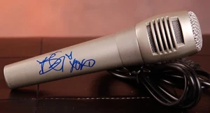 GFA Ameican Pop Star * BECKY G * Signed Microphone PROOF AD4 COA - Picture 1 of 2