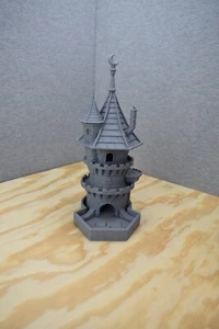 Wizard's Tower Dice Tower - DND/RPG Tabletop Dice Tower Accessory - Dice - Picture 1 of 10