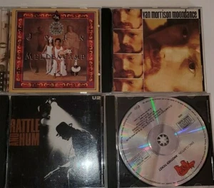 Clapton: Anoth.Tkt;Van Morrison:Moondnce; Mellencamp:HappyGLuck; U2: Rattl&HumCD - Picture 1 of 2
