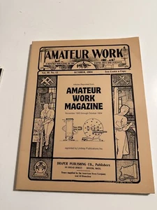 Articles Reprinted From Amateur Work Magazine - Picture 1 of 2