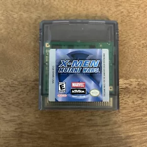 X-Men: Mutant Wars (Nintendo Gameboy Color) GBC Cart Only Authentic TESTED - Picture 1 of 13