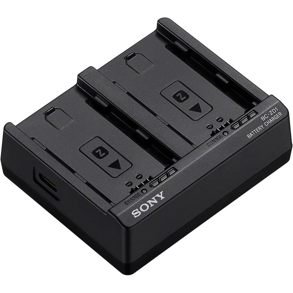 Official Sony BC-ZD1 Dual-Battery Charger for NP-FZ100 Batteries