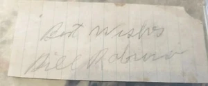 Bill Bojangles Robinson (d.1949) Signed Cut Autograph PSA/DNA - Picture 1 of 4