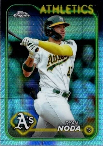 2024 Topps Chrome #404 Ryan Noda Prisma Rifrattori - Foto 1 di 2