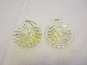 Par de platos de nuez amarilla Cambridge Caprice - Imagen 1 de 3