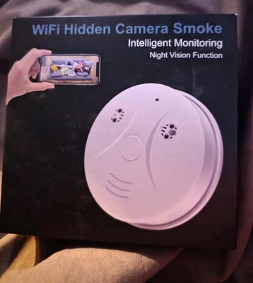 KESTAN Smoke Detector Camera WiFi 1080P Wireless Camera with Motion Detection