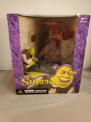 Shrek The Outhouse Action Figure Playset Classic McFarlane Toys 2001 - Image 1 of 4