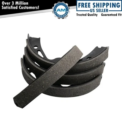 Conjunto de sapatas de freio de estacionamento compatível com 2006-2016 Porsche 911 2000-2013 Boxster 06-12 Cayman - Imagem 1 de 4