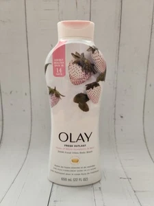Jabón corporal OLAY Fresh Outlast blanco fresa y menta, 22 fl oz - Imagen 1 de 2