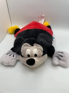 Rare Jay Franco & Sons Disney Mickey Mouse 18” Plush Pillow Microbead Floppy - Picture 1 of 9