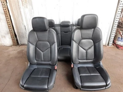 2015-2018 Porsche Macan Interior Set Front Rear Seats Pair Black Seat Heated  Foto 1 de 4