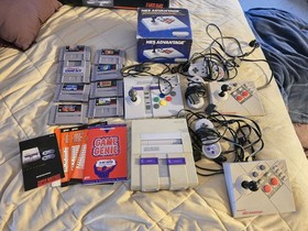Original Nintendo NES With Games, Gamepads, Controllers, Super Scope 6